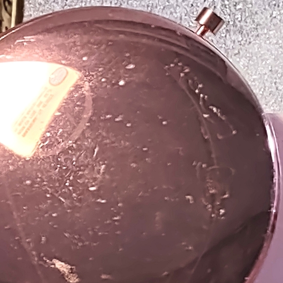 Sparkling Rose Gold Compact Makeup Mirror - Picture 11 of 11